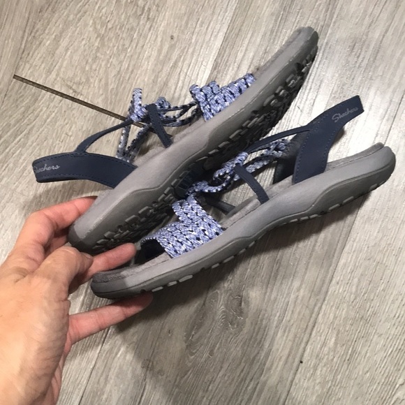 Skechers, Reggae Slim - Stretch Appeal Sandals size 7 Wide Width - Picture 6 of 9